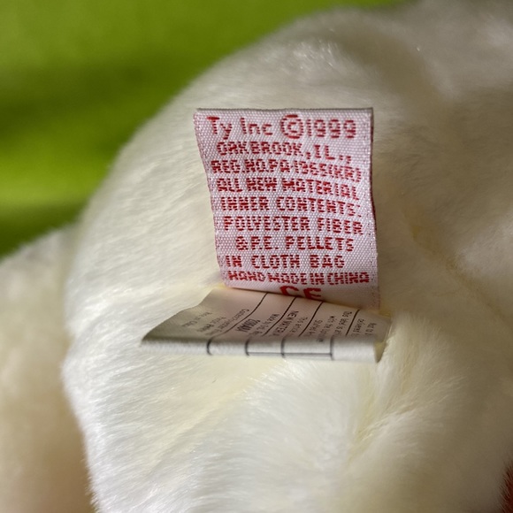 Ty Beanie Buddy SNOWBOY the HOLIDAY SNOWMAN  1999 Christmas Plush - Picture 9 of 9